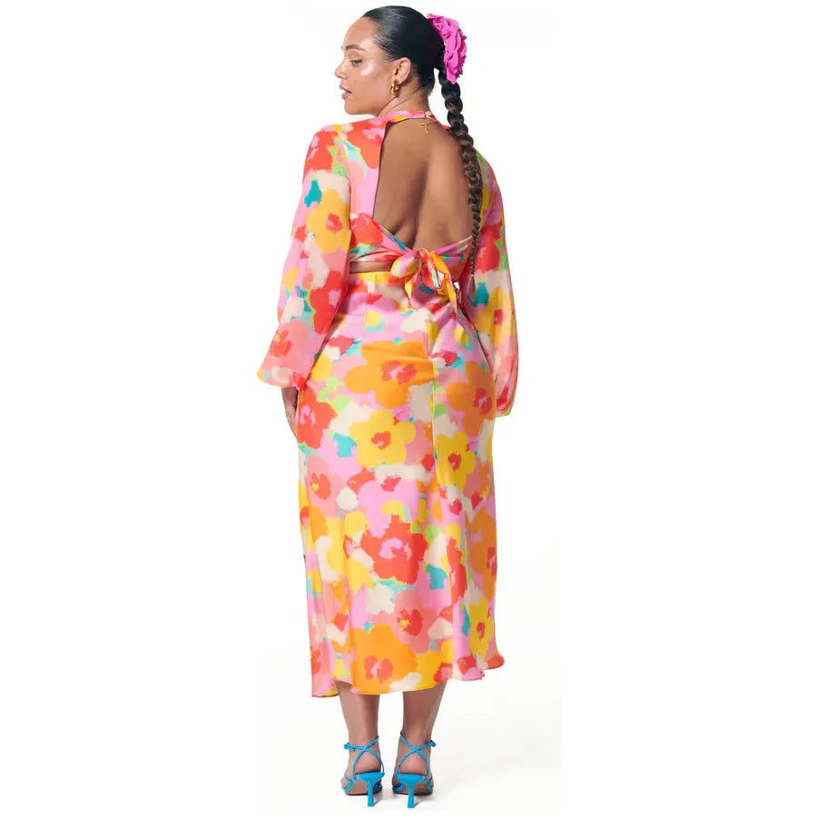 Pink Blossom Beau Midmaxi