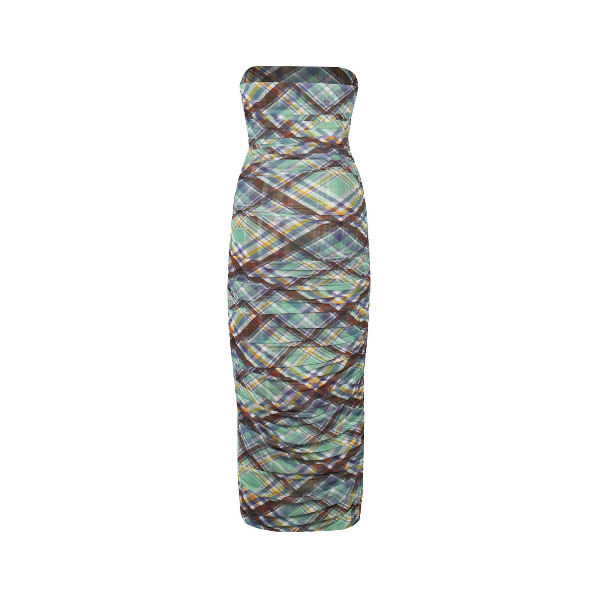 Basil Mesh Tube Dress - 18