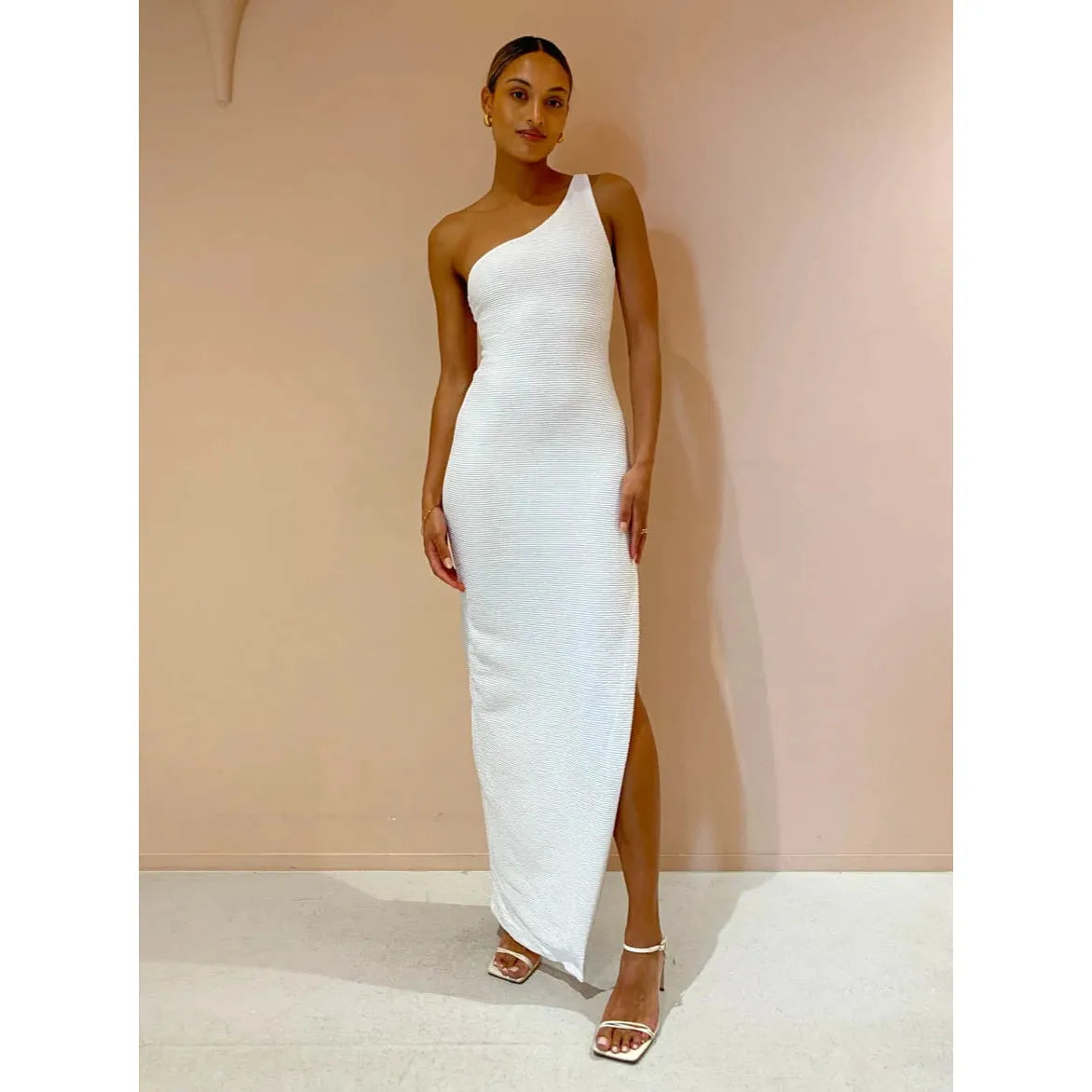 Penelope One Shoulder Maxi