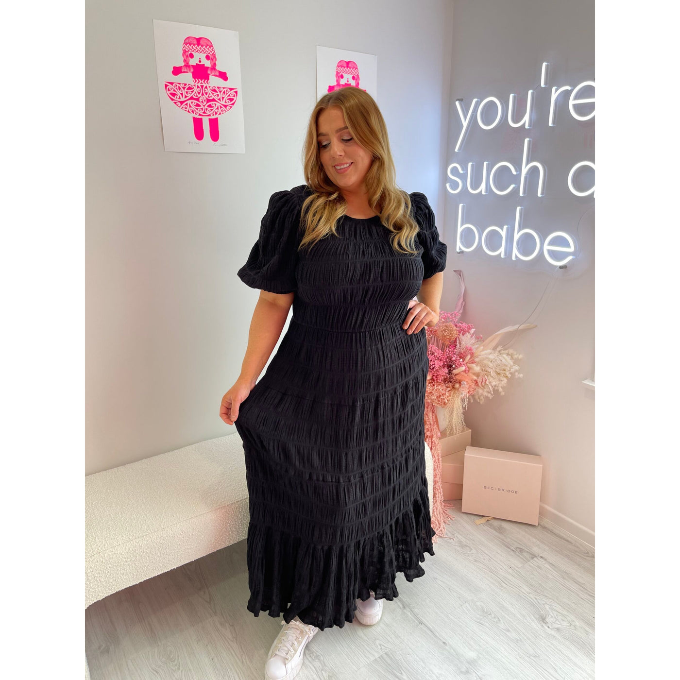 black prairie dress Black Prairie Mirella – The Curvy Rental Boutique