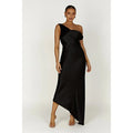 Black Yvette Slip Maxi - 18
