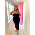 Black Be Mine Strapless Midi - 18