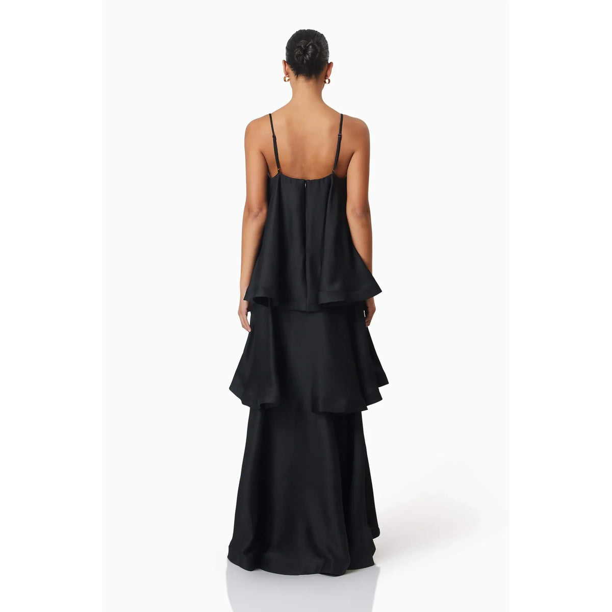 Black Tilly Tiered Maxi