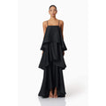 Black Tilly Tiered Maxi