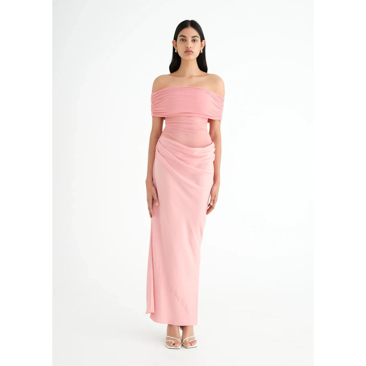 Candyfloss Nico Off Shoulder Maxi