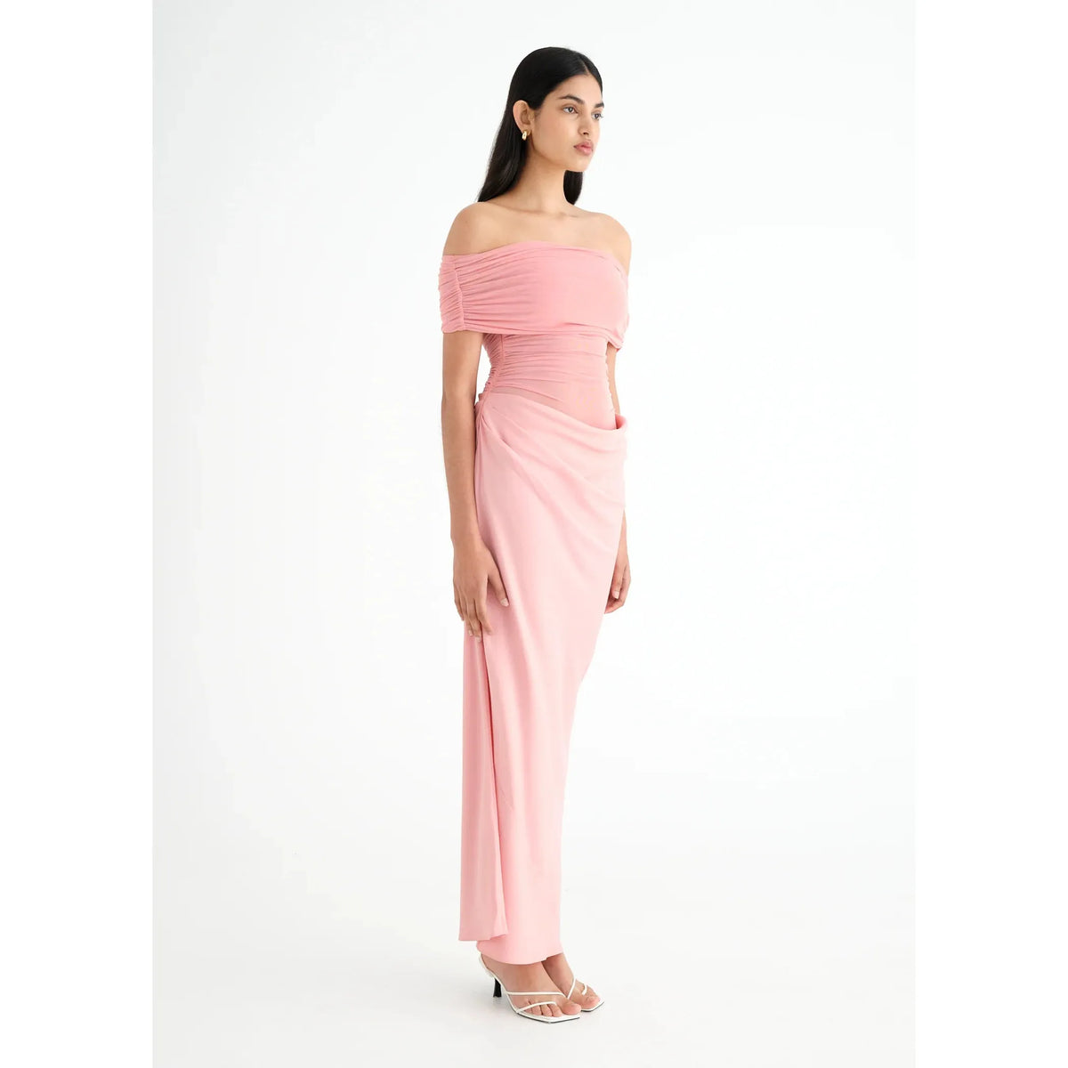 Candyfloss Nico Off Shoulder Maxi