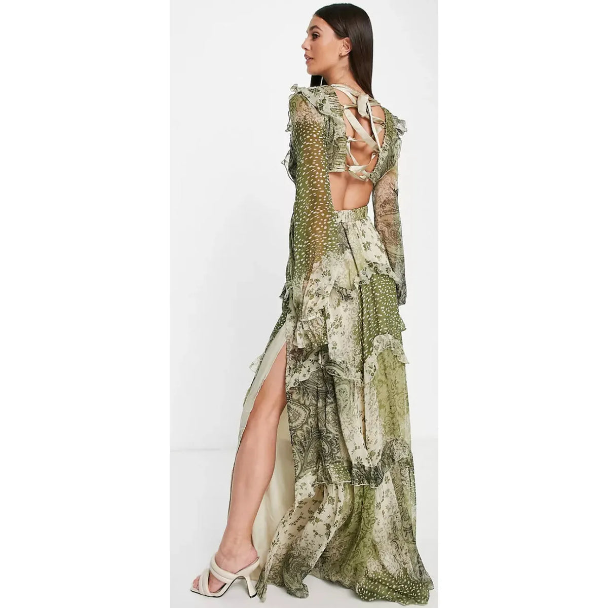 Sage Garden Patchwork Maxi - 18