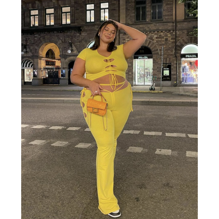 Yellow Minka Set