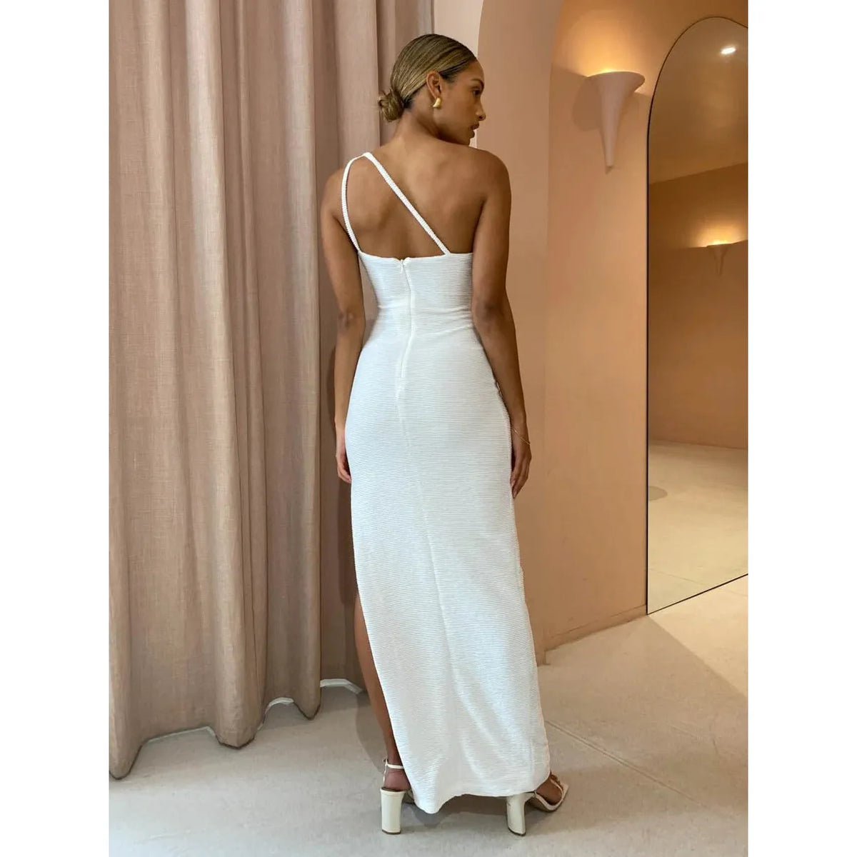 Penelope One Shoulder Maxi