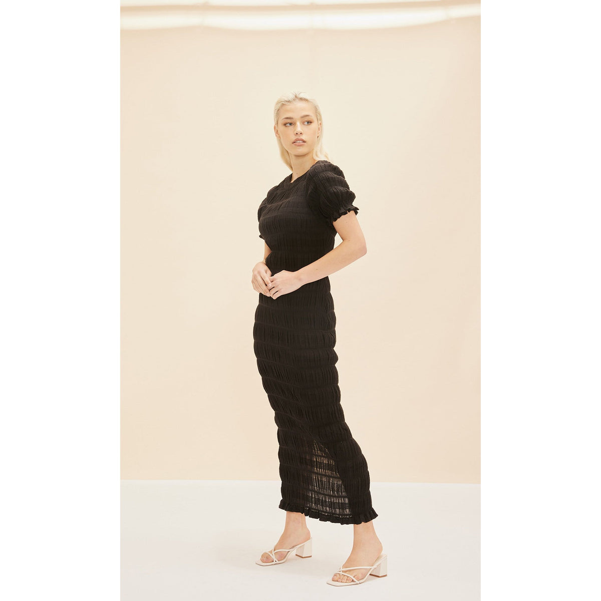 Black Mirella T Shirt Maxi - 20