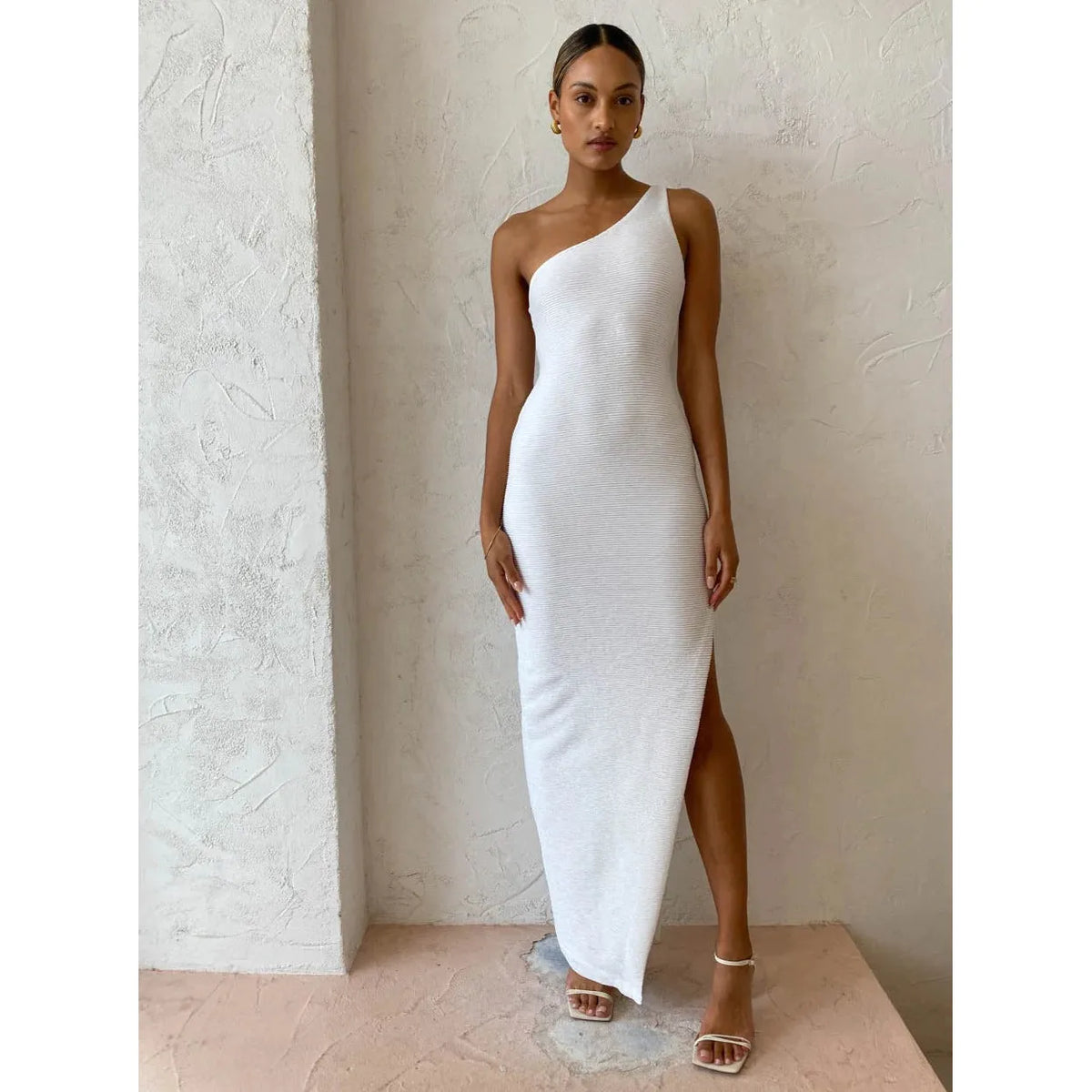 Penelope One Shoulder Maxi