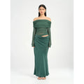 Pine Yasmin Off Shoulder Maxi