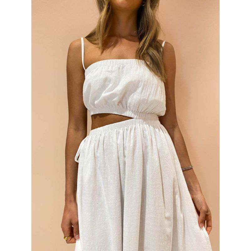 White Carnivale Maxi