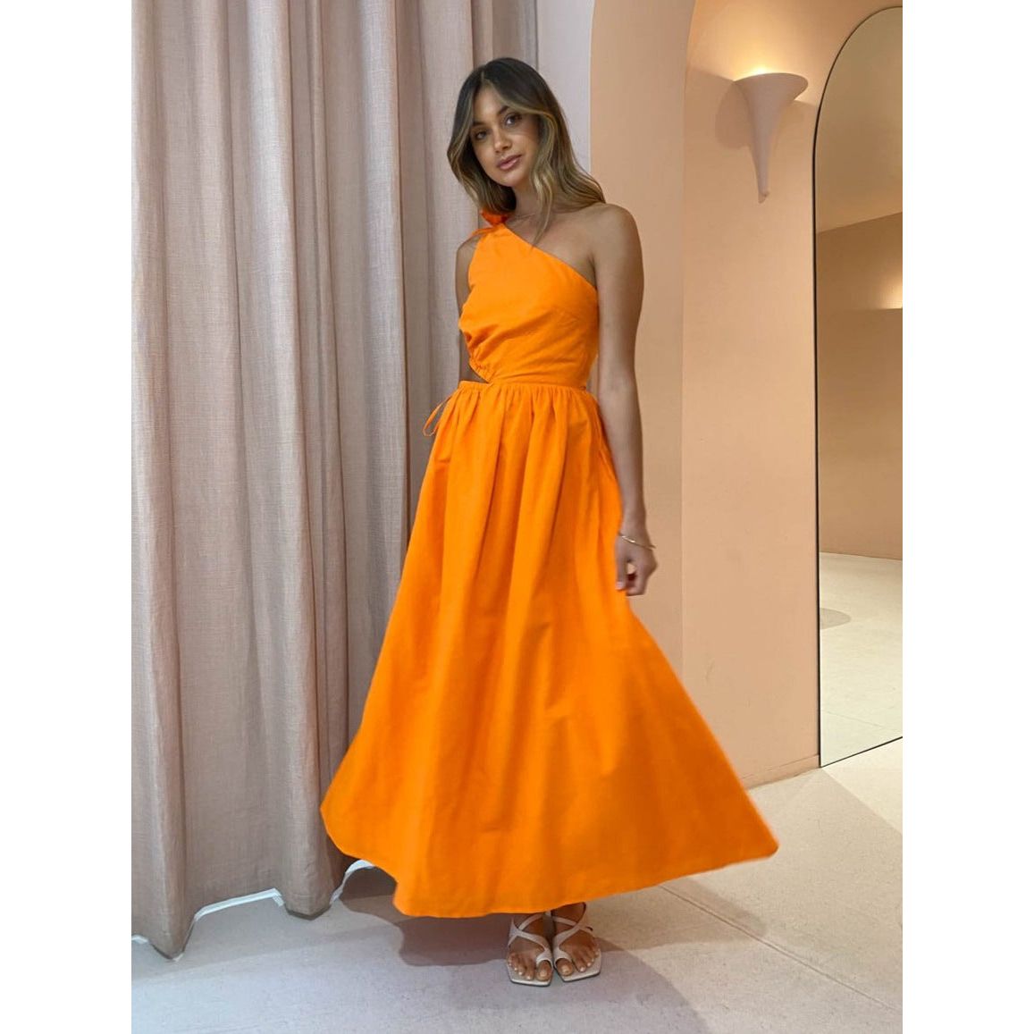 Sunkissed Gabriella One Shoulder Maxi