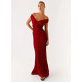 Red Chantelle Maxi