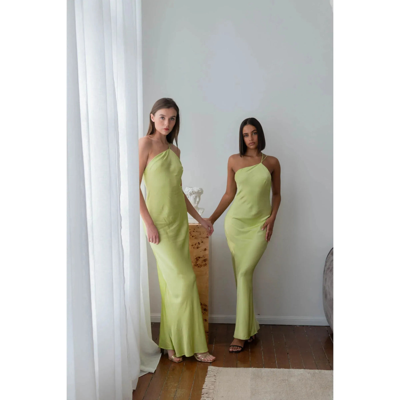 alena one shoulder maxi dress Meshki Alena Maxi