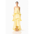 Butter Yellow Tilly Tiered Maxi