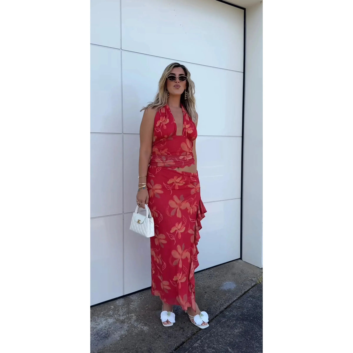 Hibiscus Floral Penelope Maxi