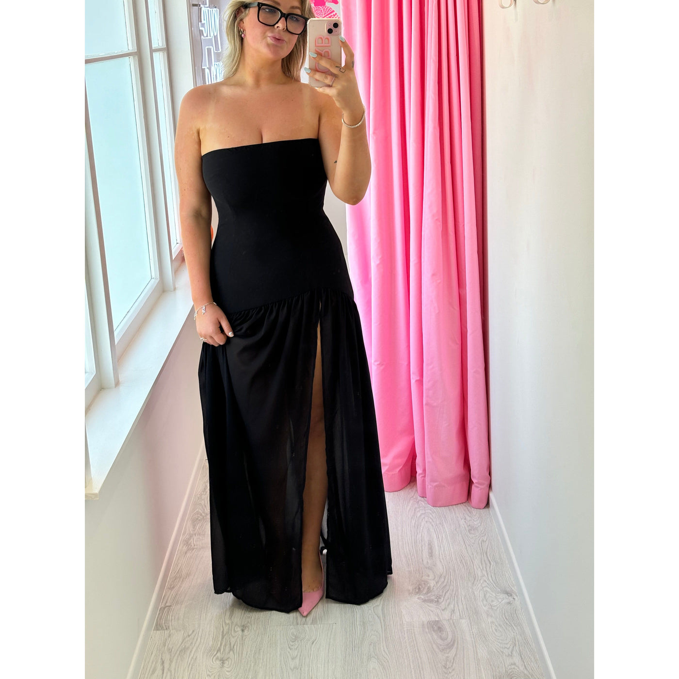 Black Eden Strapless Maxi The Curvy Rental Boutique Black Eden Strapless Maxi The Curvy Rental Boutique