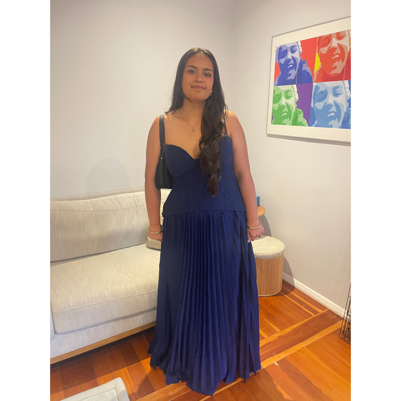 Navy Daniella Lace Corset Pleated Maxi The Curvy Rental Boutique Navy Daniella Lace Corset Pleated Maxi The Curvy Rental Boutique