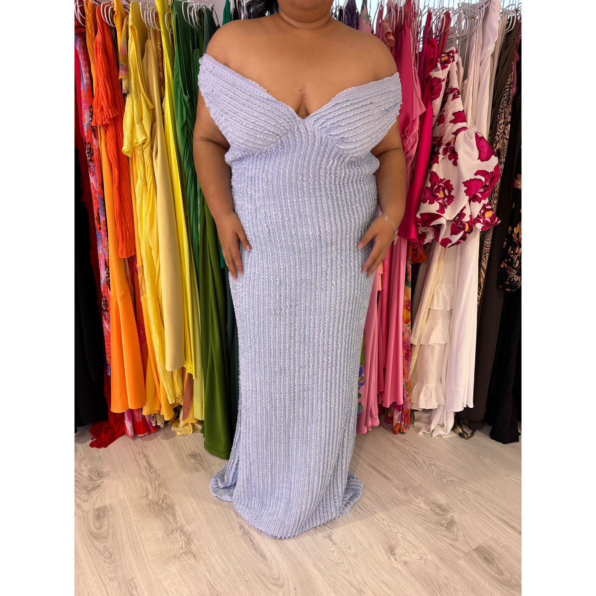 Blue Chantelle Maxi