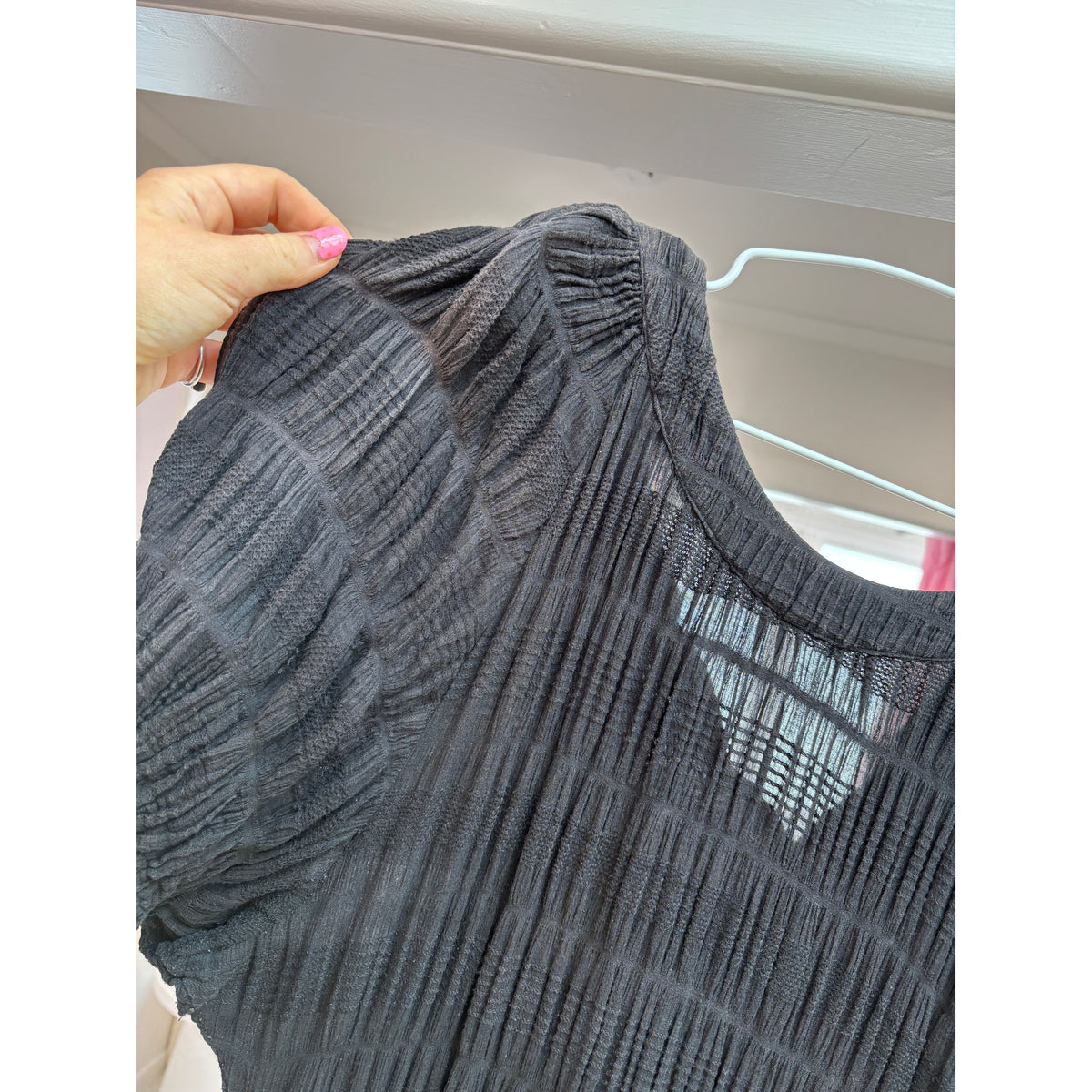 Black Mirella T Shirt Maxi - 16