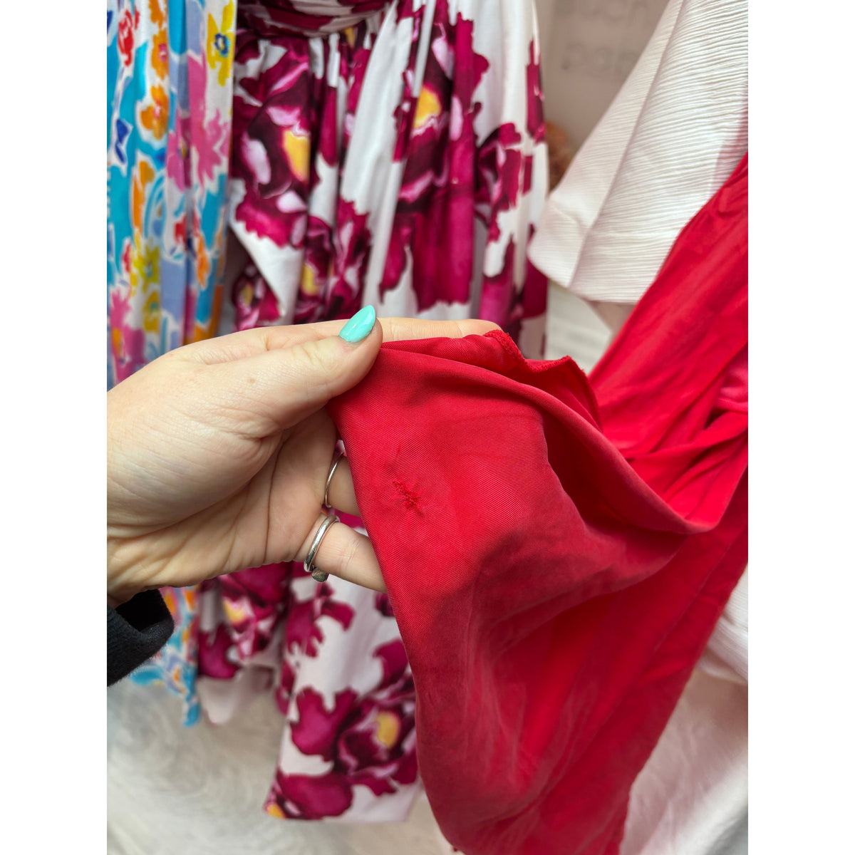 Watermelon Gina Halter Maxi - Small Flaws
