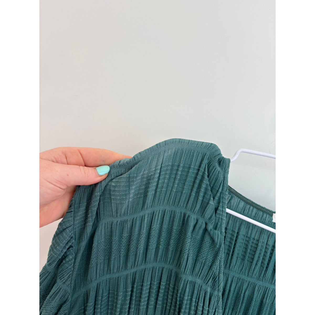 Pine Green Mirella V Neck