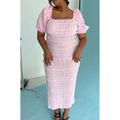 Pink Mirella Puff Sleeve - 16