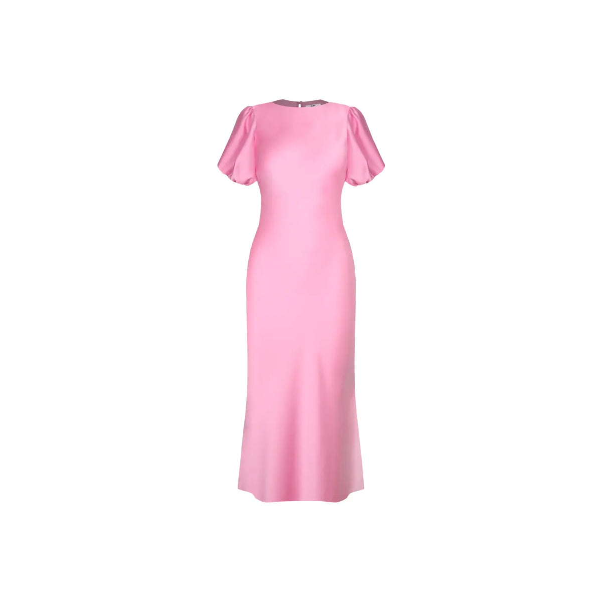 Candy Pink Kendall Satin Dress - 14