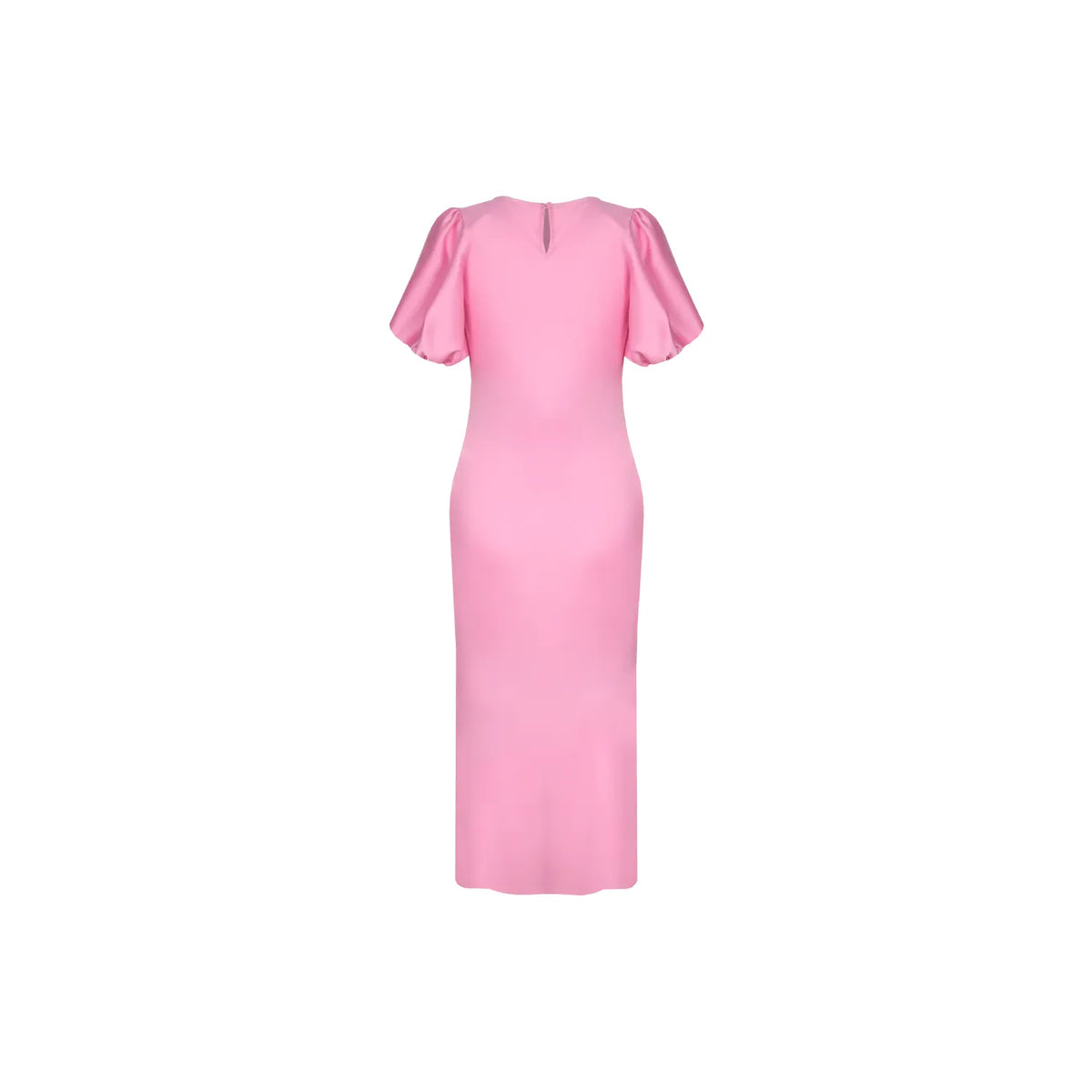 Candy Pink Kendall Satin Dress - 14