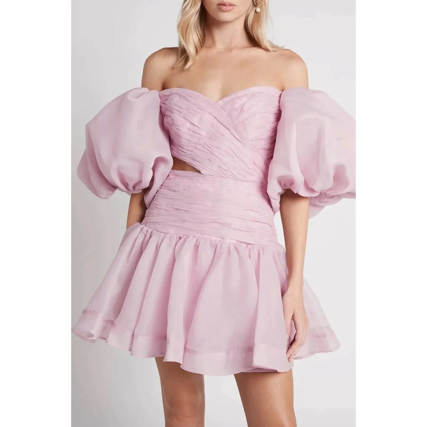 Lilac Myriad Cut Out Mini Dress – The Curvy Rental Boutique