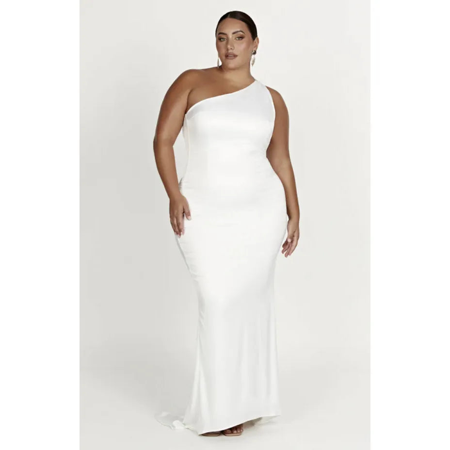 Harper One Shoulder Gown - 16