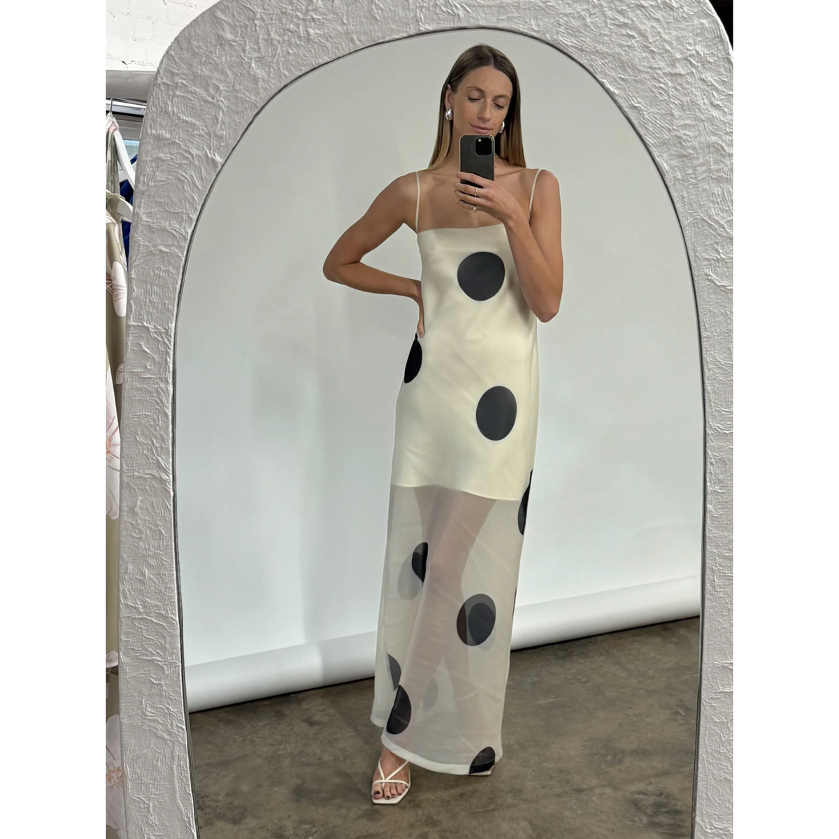 Ivory Polka Mila Maxi