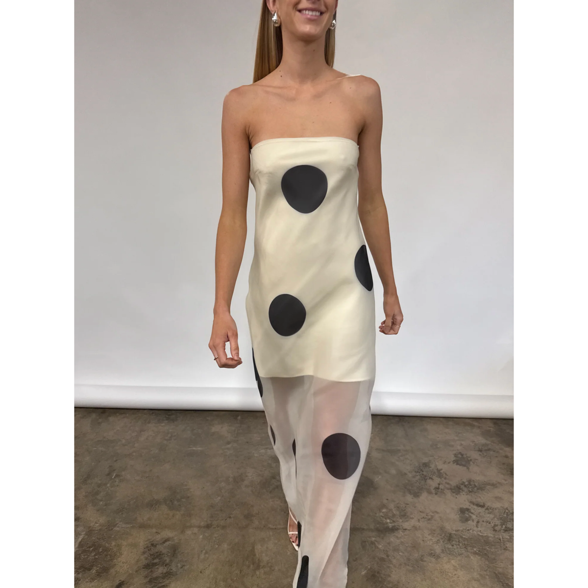 Ivory Polka Mila Maxi