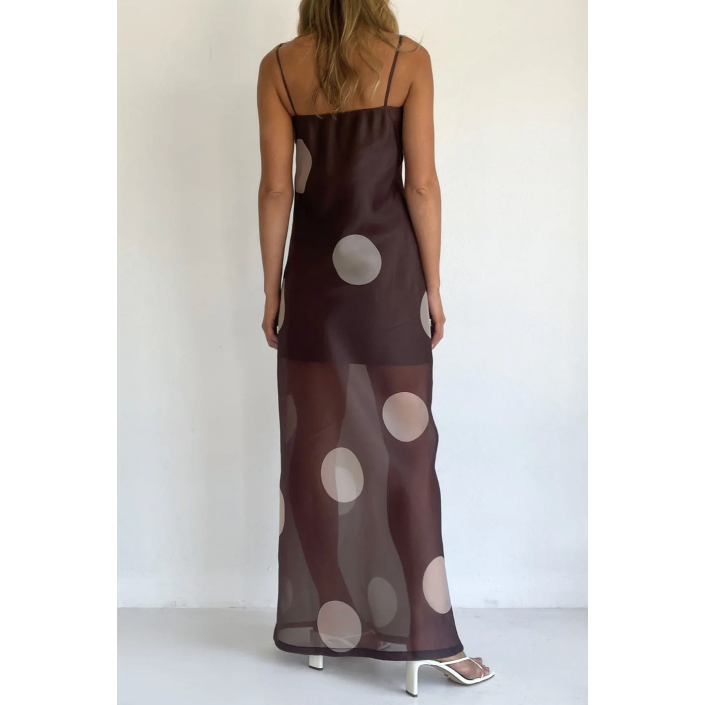 Chocolate Polka Mila Maxi The Curvy Rental Boutique Chocolate Polka Mila Maxi The Curvy Rental Boutique