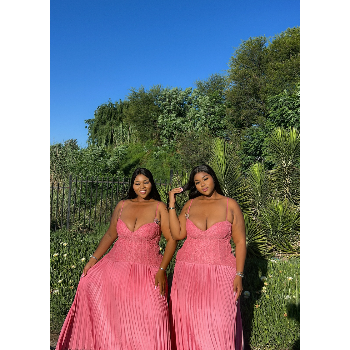 daniella lace corset pleated maxi dress Dark Chocolate / 2XL Pink And Plum. Fashion Nova Daniella Lace Corset