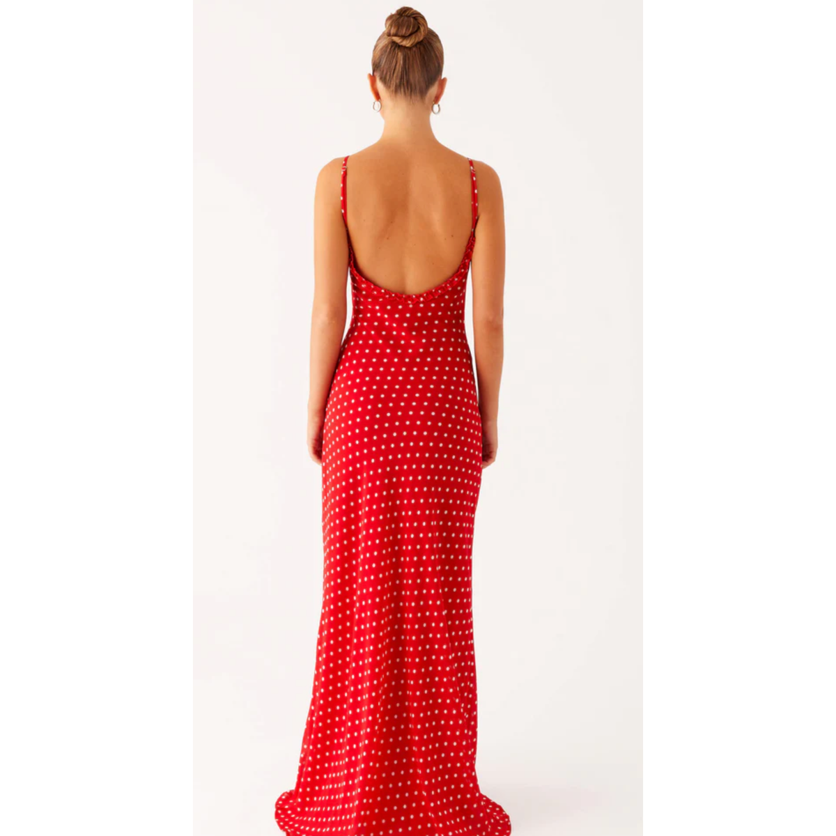 Red Polka Dot Pareo Maxi