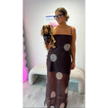 Chocolate Polka Mila Maxi