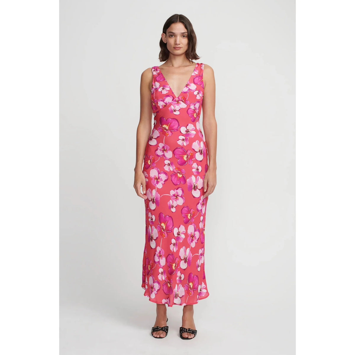 Sunset Frangipani Tulip Midi