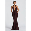 Plum Brown Guinevere Maxi